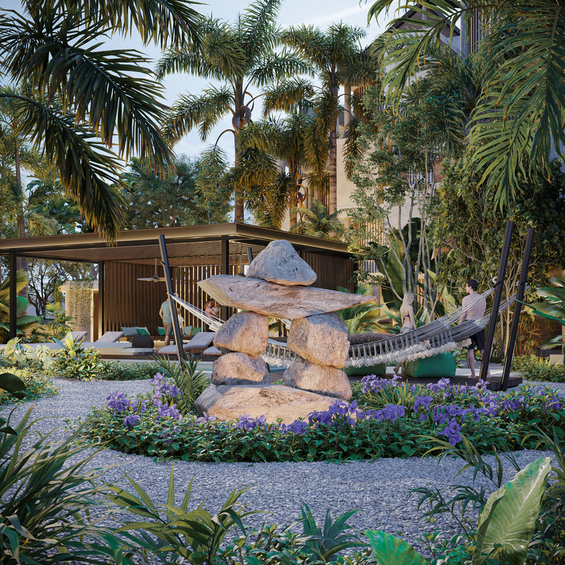 INUK's inukshuk. A stone landmark built by Inuit and other Arctic communities to serve as a navigation aid or a marker for sacred or historical sites. This symbol is also INUK's inspiration and is used as a visual representation.